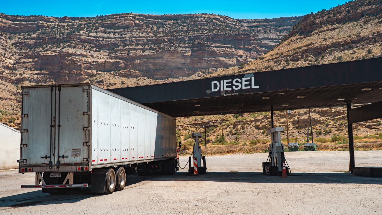 Surging diesel prices threaten higher costs for groceries and household goods